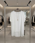 Blouse Maëlia — Sautoir offert - Mam’s AilesBlanc
