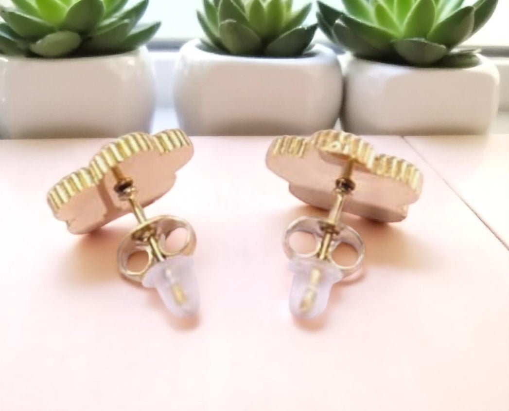 Boucles d'Oreilles Trèfle Éclatant - Mam’s Ailes