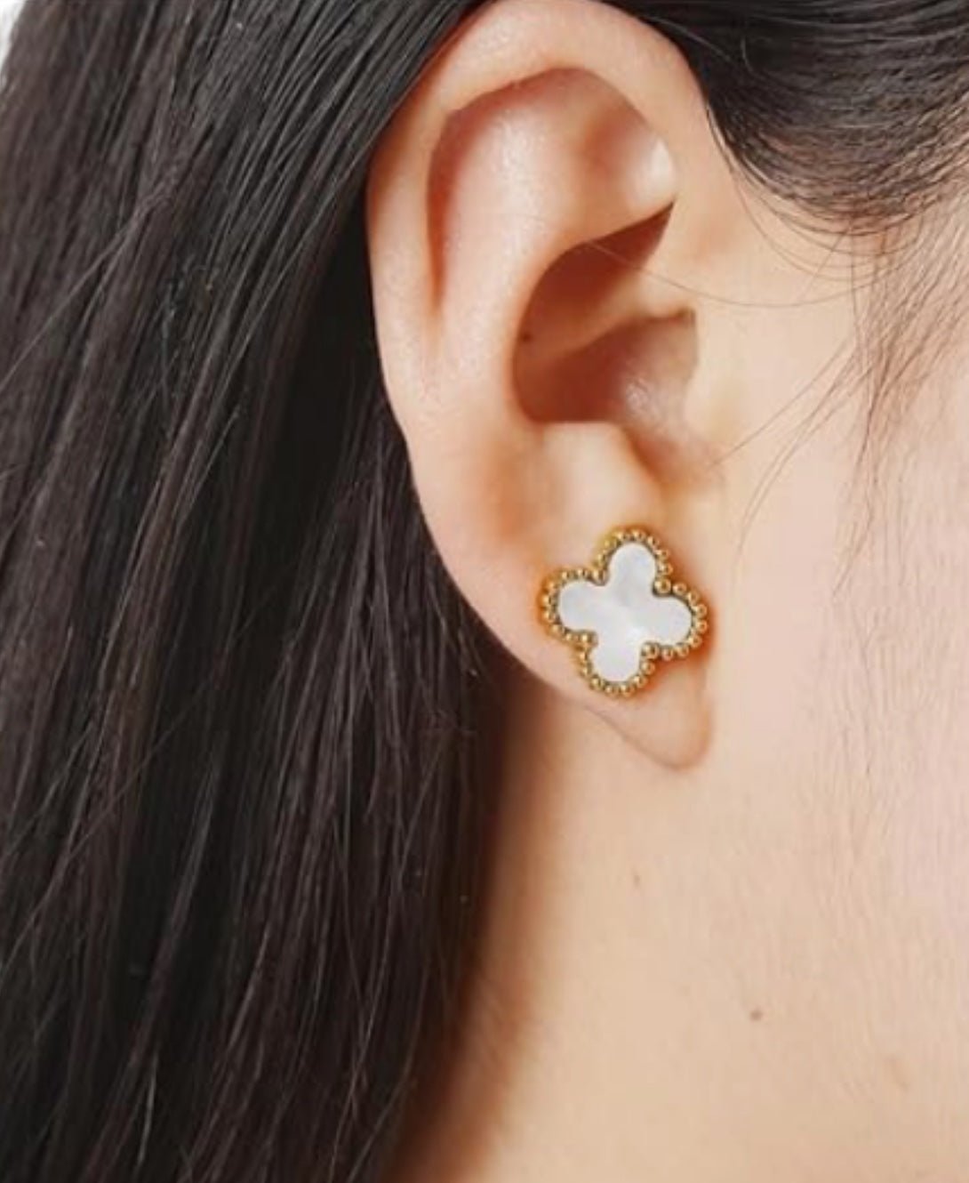 Boucles d'Oreilles Trèfle Éclatant - Mam’s Ailes
