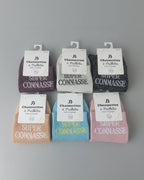 Chaussettes Super Connasse pailletées, plusieurs coloris