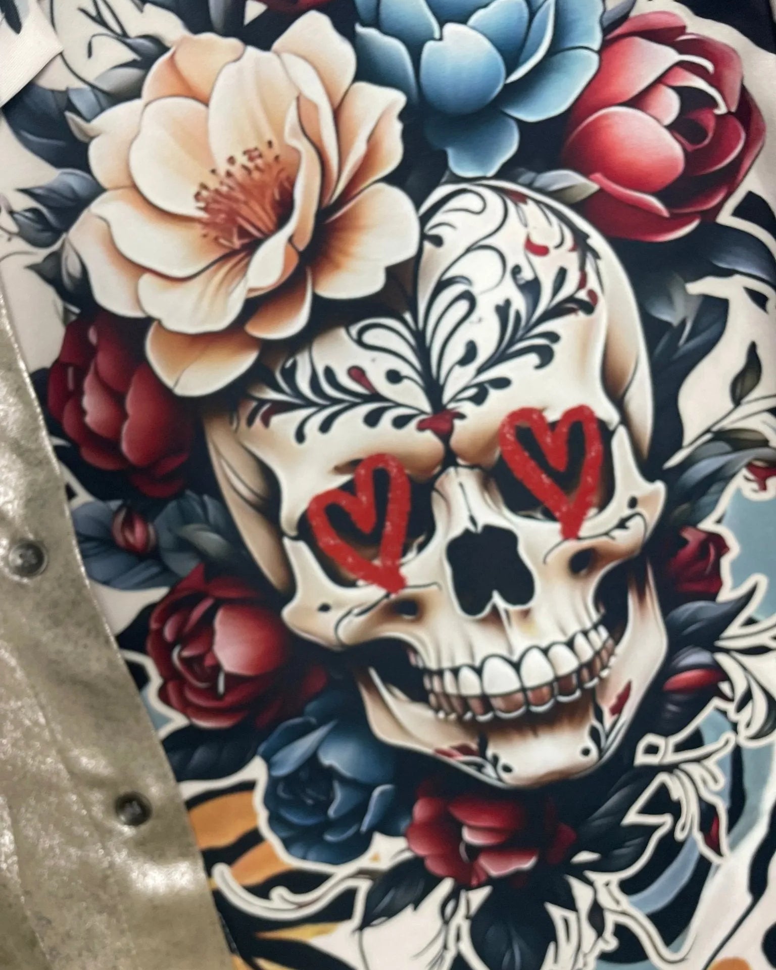 Chemise "Mystic Skull" – Arty & Glam - Mam’s Ailes