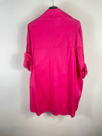 Chemise Pure Rose — Broderies Fleuries - Mam’s AilesFushia
