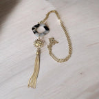 Collier Léopard Mia - Élégance Naturelle et Charme - Mam’s Ailes