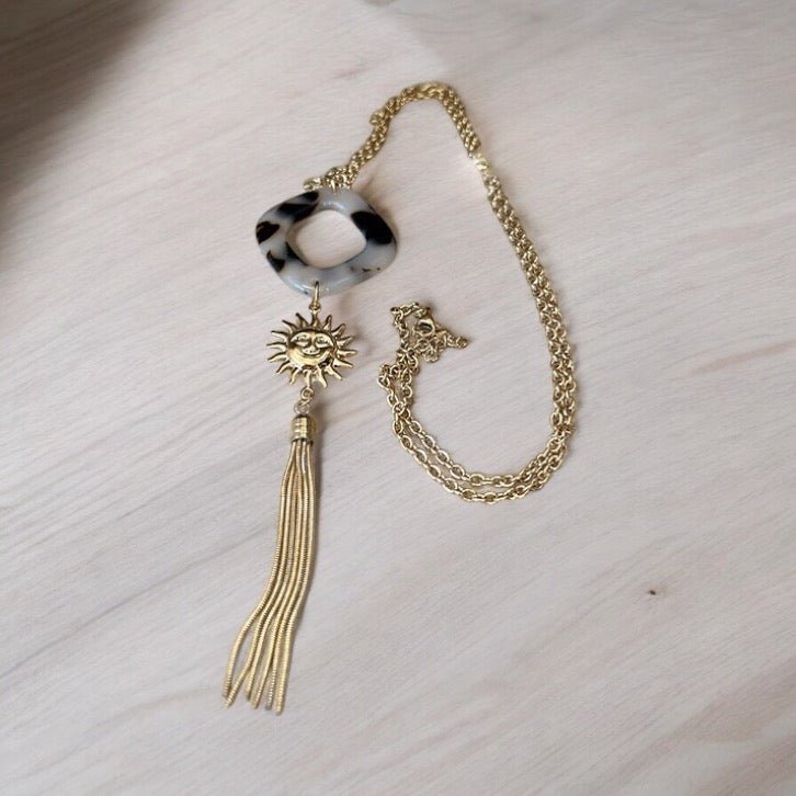 Collier Léopard Mia - Élégance Naturelle et Charme - Mam’s Ailes