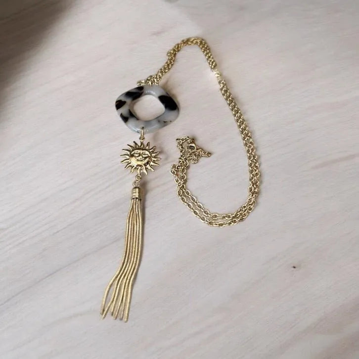 Collier Léopard Mia - Élégance Naturelle et Charme - Mam’s Ailes