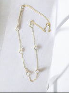 Collier trèfles Élégance & chance - Mam’s Ailes