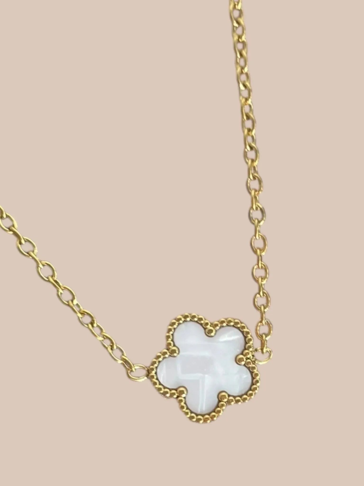 Collier trèfles Élégance & chance - Mam’s Ailes