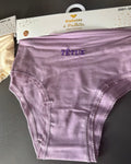 Culotte pailletée Têtue Parme - Lingerie à message