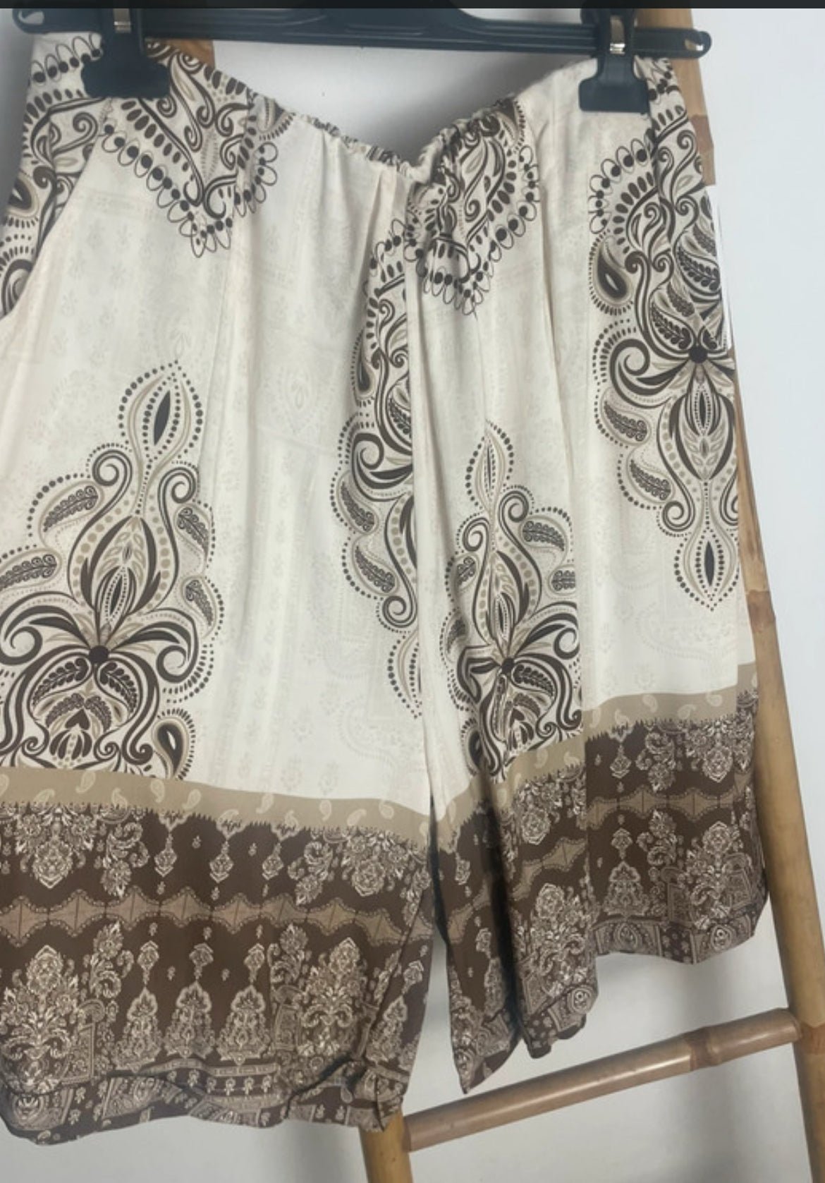 Ensemble Bohème Léger Top Ample & Short — Made in Italy - Mam’s AilesNoir