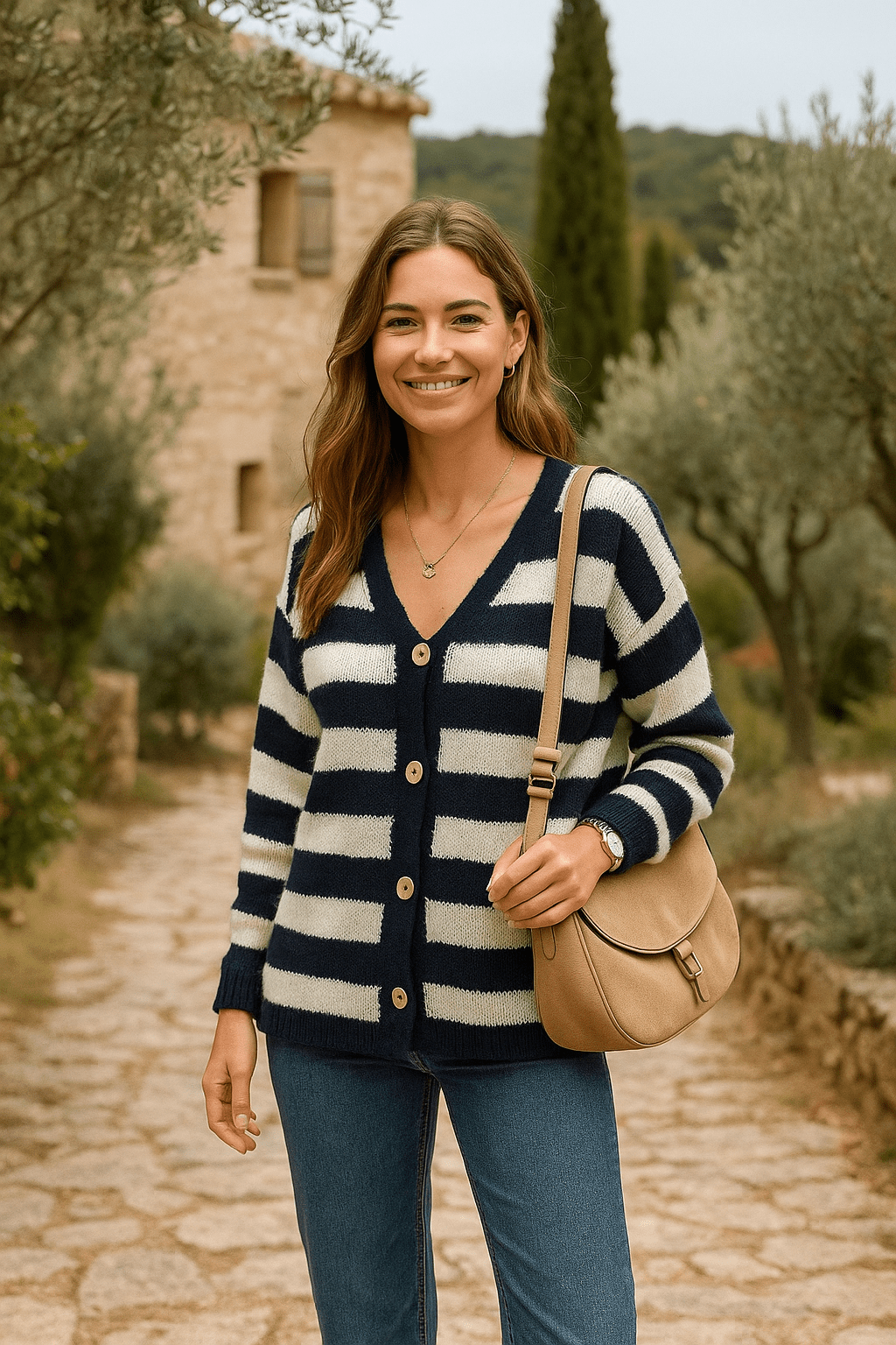 Gilet Amanda – Élégance et Confort - Mam’s Ailes