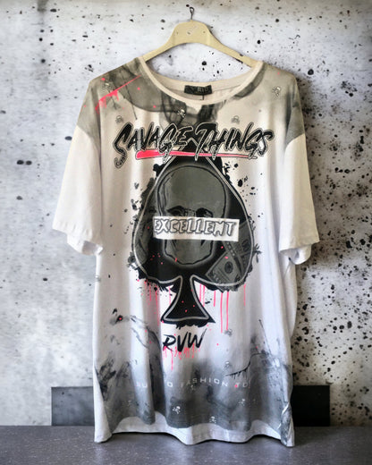 Tee-shirt homme Savage Things skull streetwear