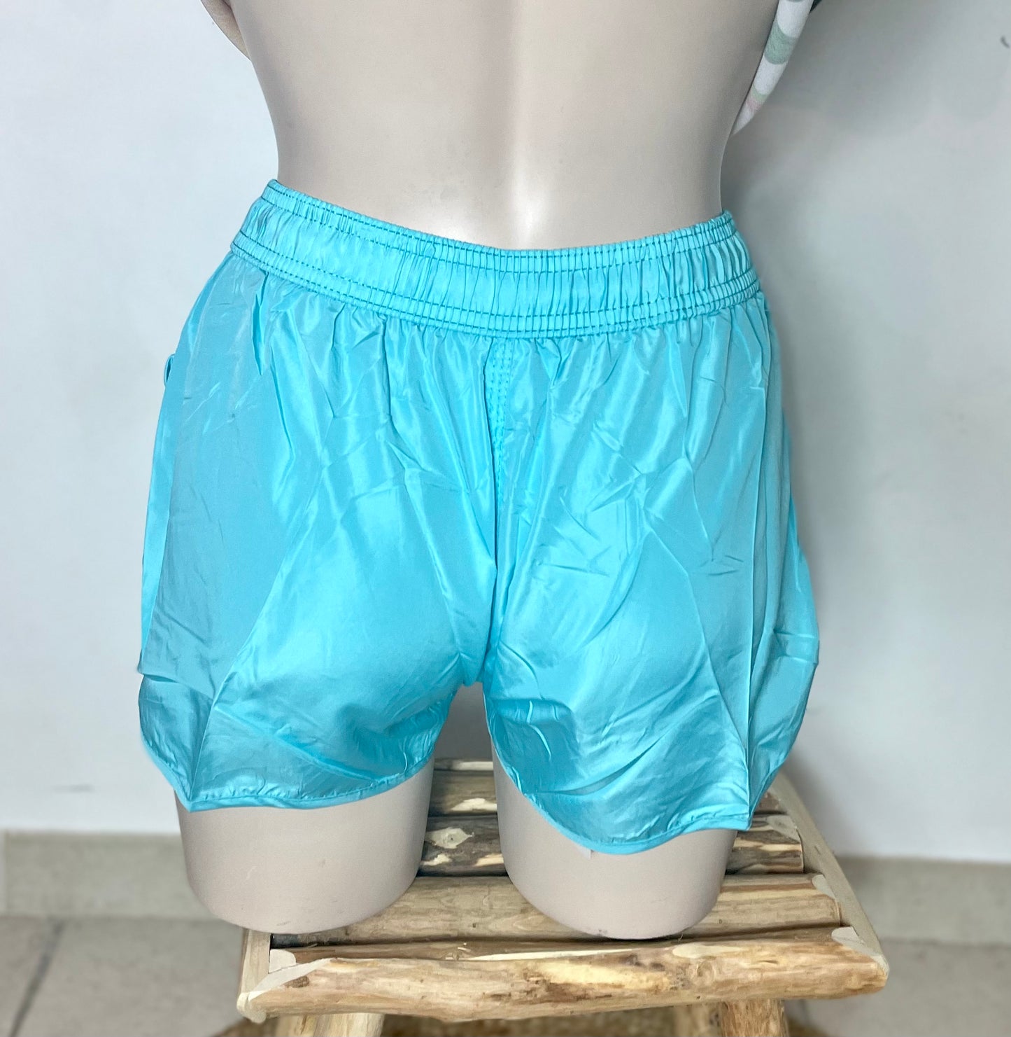 Short de plage fluo imperméable séchage rapide