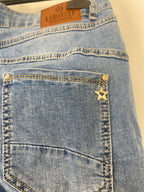 Jean Gwen Karostar – 4 Boutons Bijou – Bas Effiloché – 38 - 48 (Taille Grand) - Mam’s Ailes