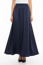 Jupe Satin Silvia – Taille Élastique – 38 - 50 - Mam’s Ailes