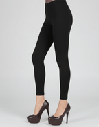 Legging hiver noir opaque 280 deniers, vue d’ensemble