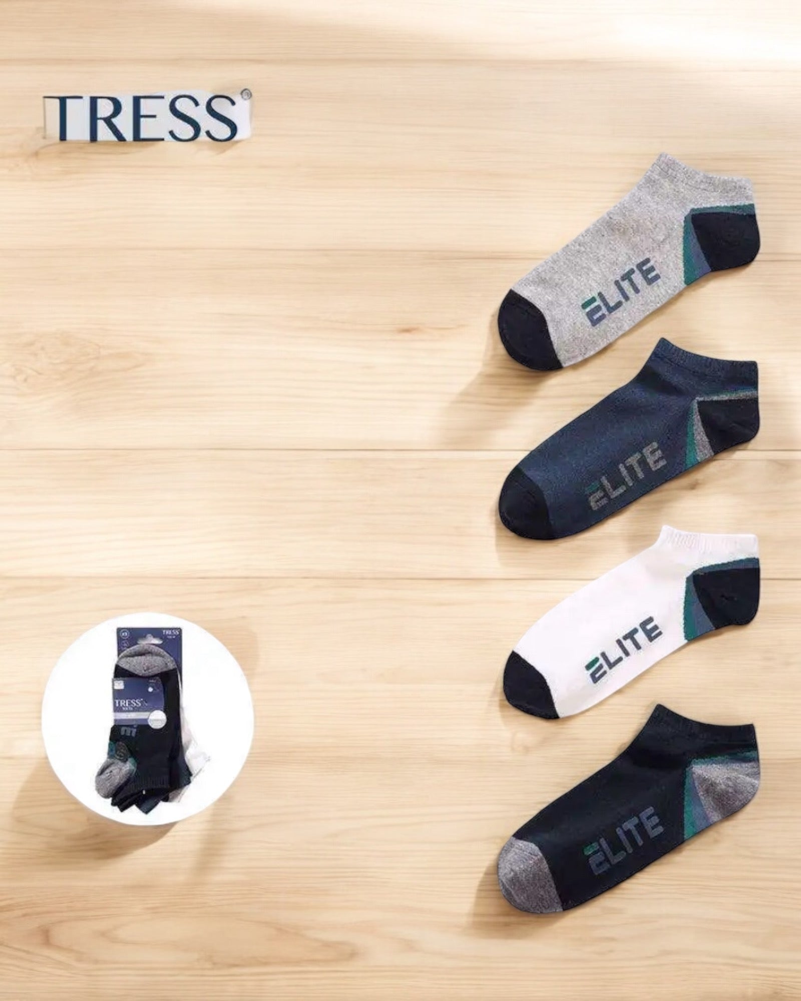 Lot de 3 paires de chaussettes Élite - Confort et Style - Mam’s Ailes