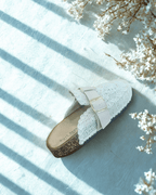 Mules Bohèmes Beiges Effet Crochet — Du 36 au 41 - Mam’s Ailes36