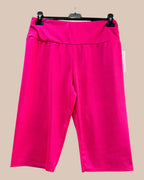 Pantacourt cycliste fushia extensible, longueur 65 cm, sport et loisirs
