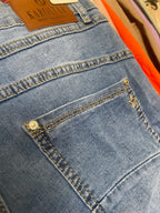 Pantacourt Jean Karostar Boutons Bijou — 40 - 50 - Mam’s Ailes38