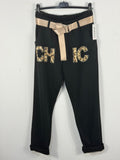 Pantajog Chic femme disponible en noir et chocolat, vue réelle 5