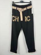 Pantajog Chic femme disponible en noir et chocolat, vue réelle 5