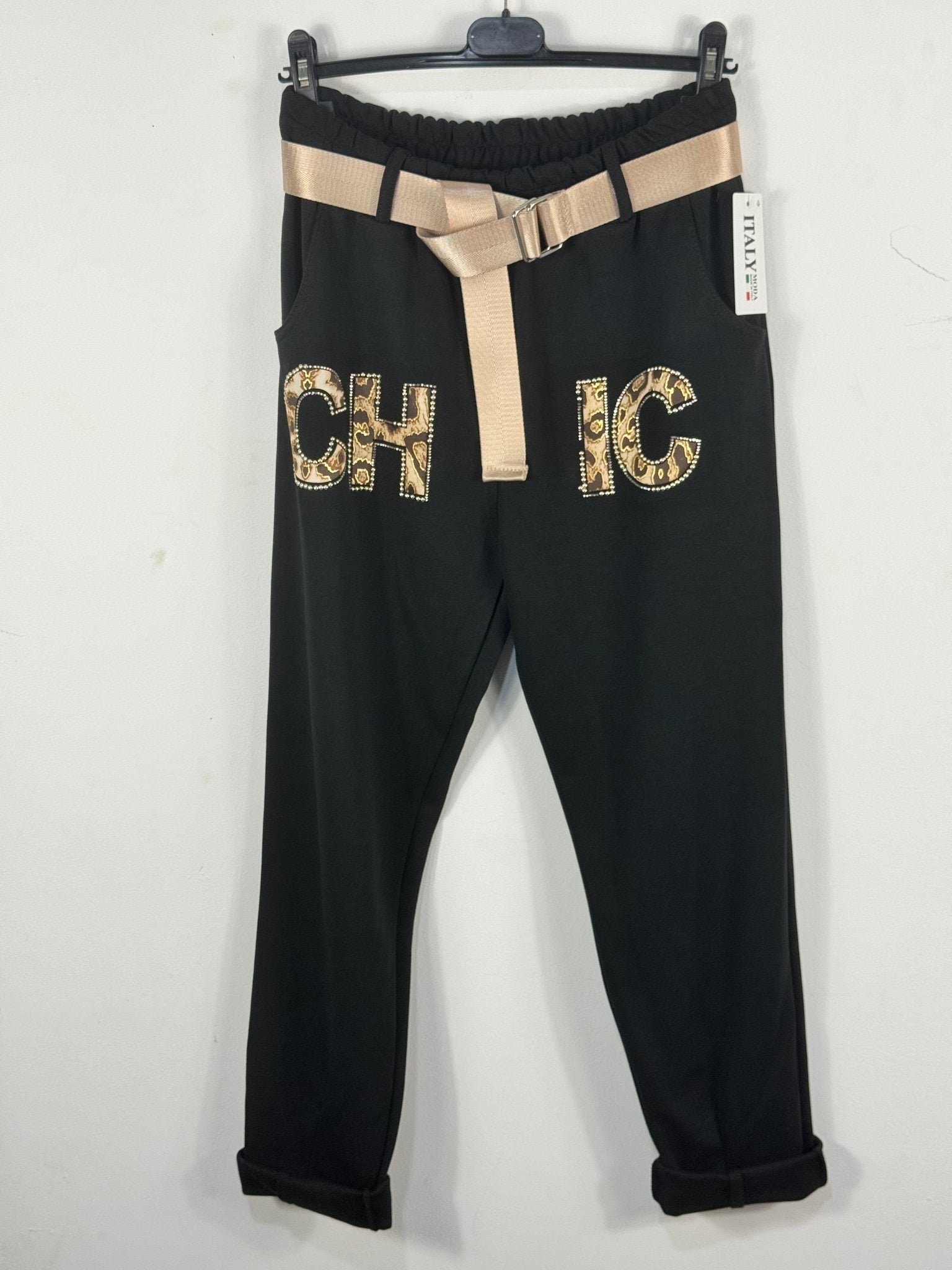 Pantajog Chic femme disponible en noir et chocolat, vue réelle 5