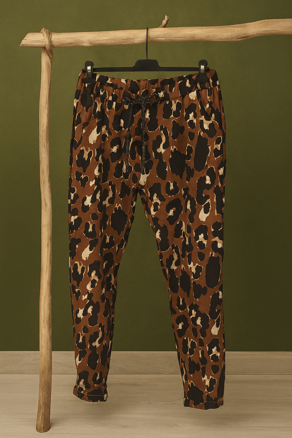 Pantalon Léopard “Urban Wild” – Confort & Audace Naturelle - Mam’s Ailes