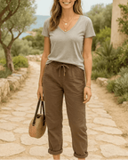 Pantalon Magique Mam’s Ailes, modèle femme extensible fabriqué en Italie