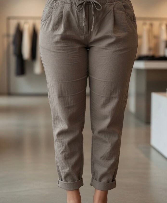 Pantalon Magique Femme Extensible - Taille 36 - 52 - Mam’s AilesTaupe36 - 44
