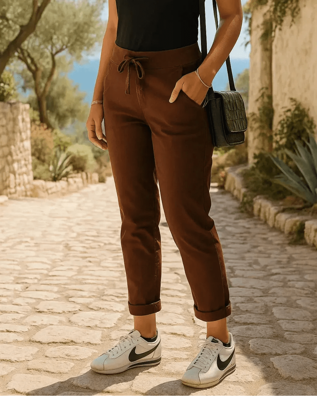 Pantalon Magique Femme Extensible - Taille 36 - 52 - Mam’s Ailes