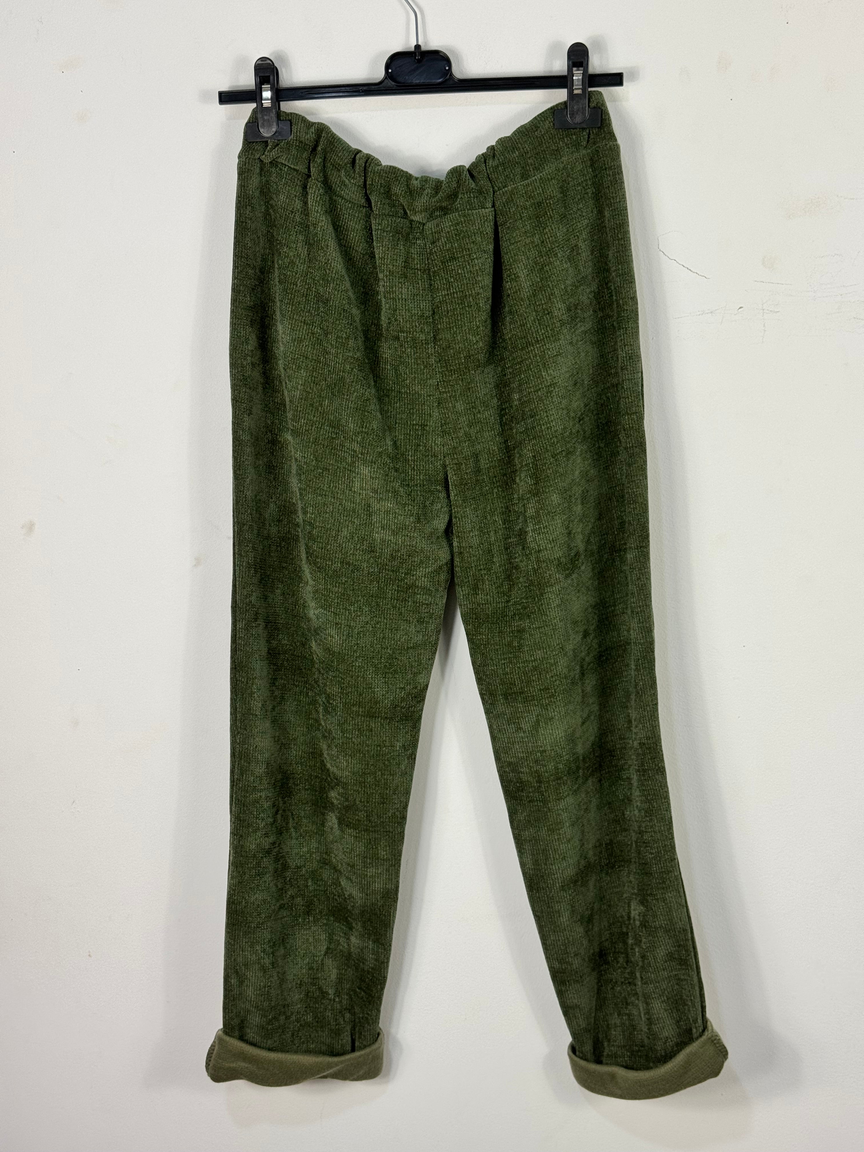 Pantalon Nello kaki de dos – Mam’s Ailes