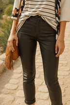 Pantalon Simili Noir Push - Up – Glamour & Sculptant - Mam’s Ailes