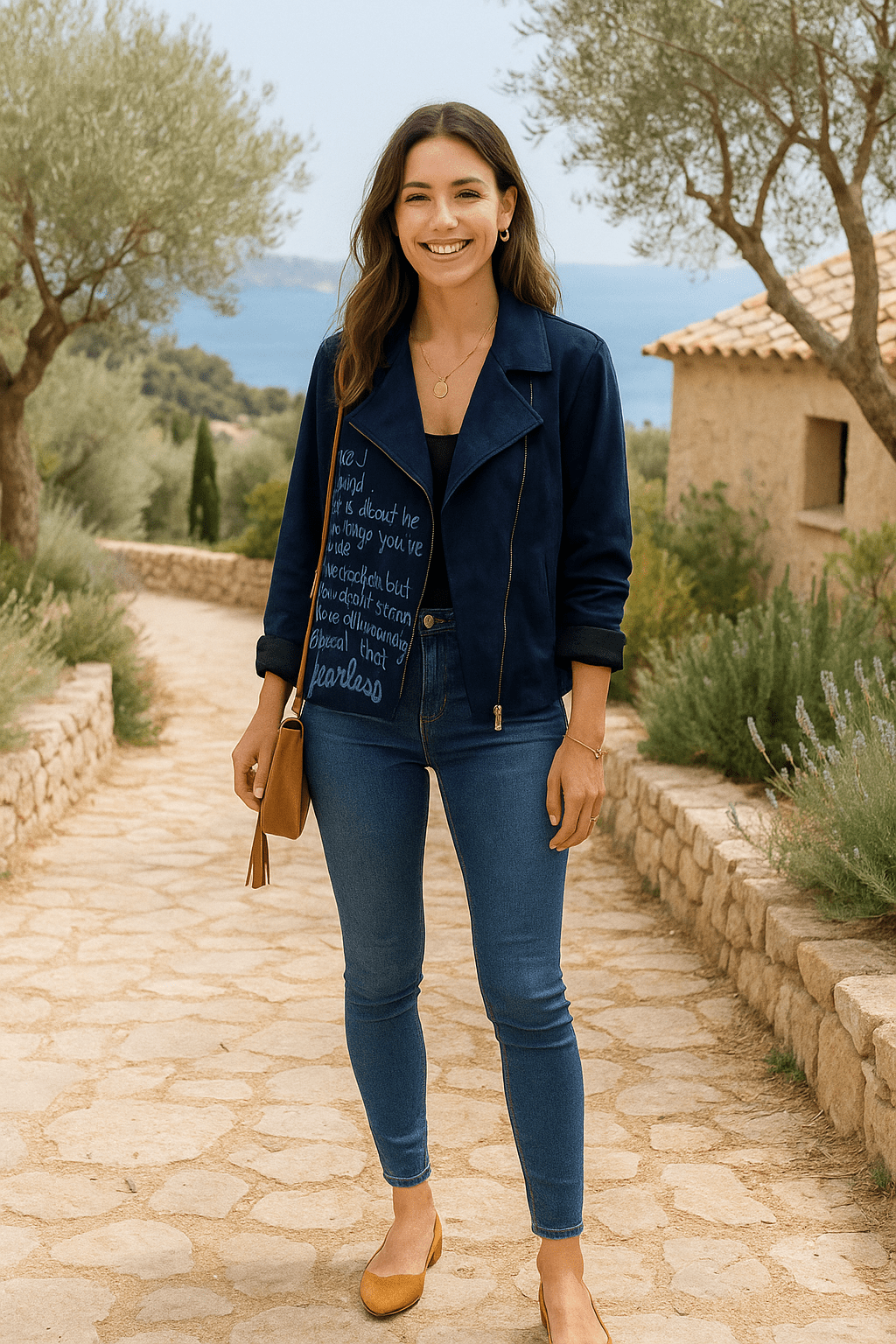 Perfecto Ludivine en daim - Mam’s Ailes