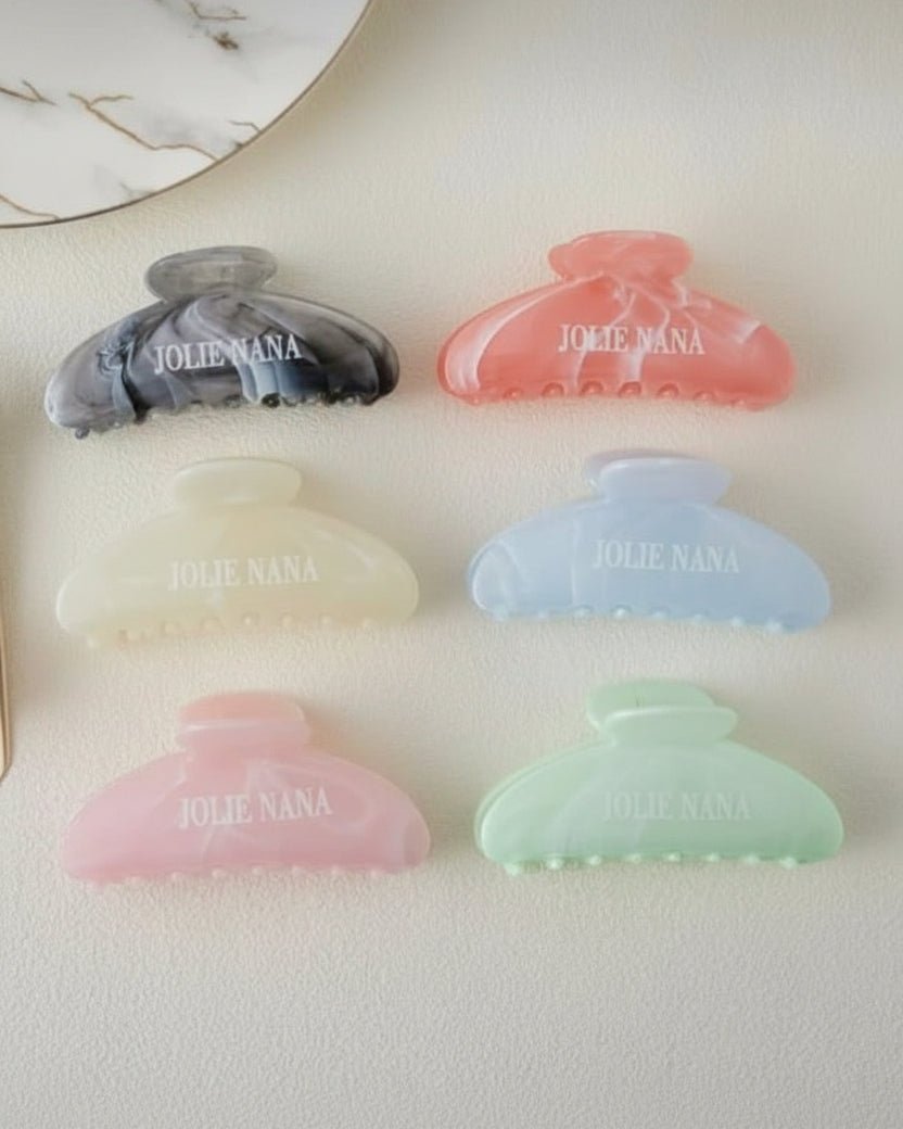 Pince à cheveux femme Jolie Nana coloris pastel accessoire coiffure élégant