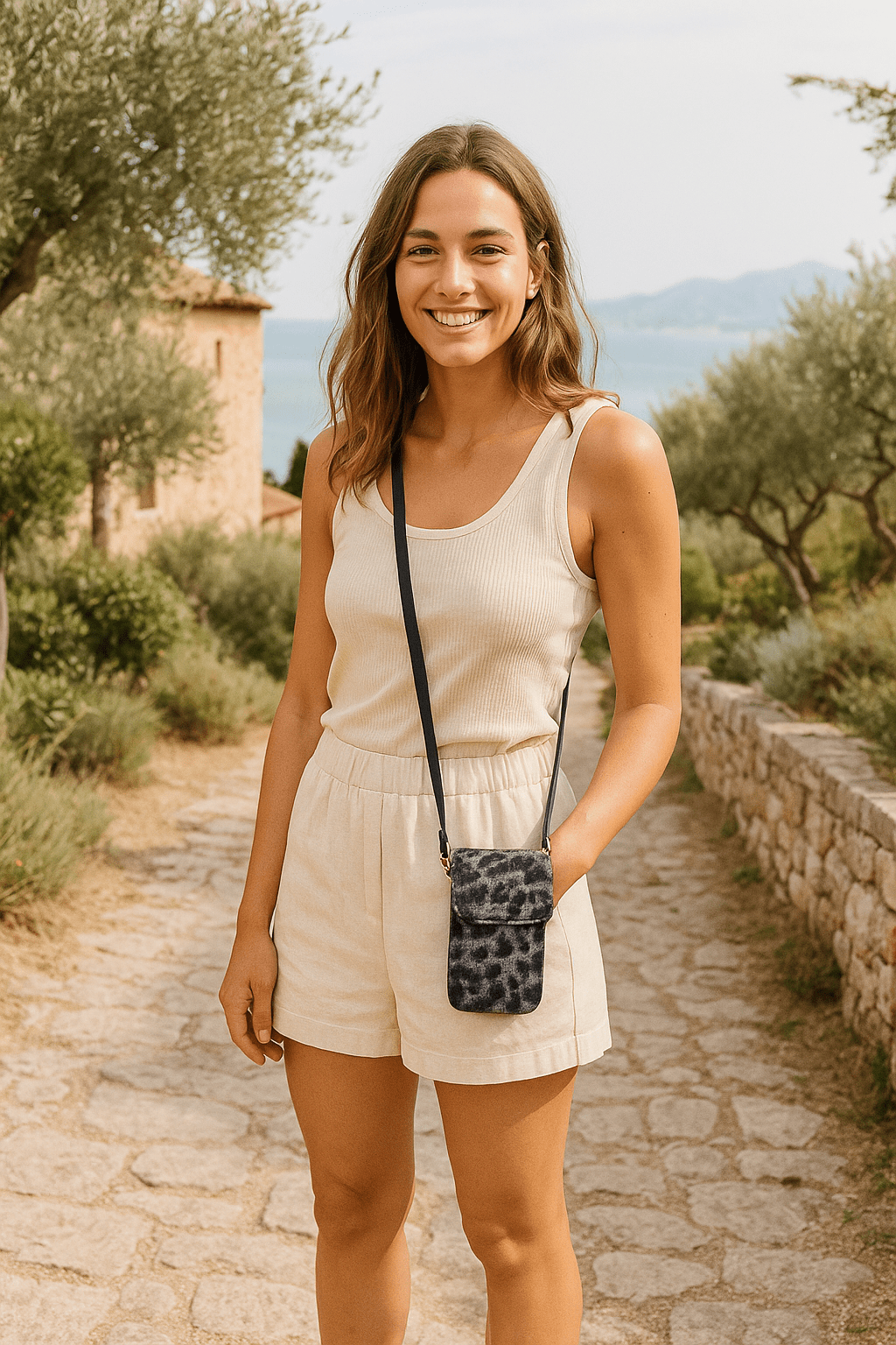 Pochette Sac Léopard - Élégance Sauvage et Praticité - Mam’s Ailes
