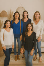 Video de differentes femmes portant le rouleau dentelle - Mam's ailes