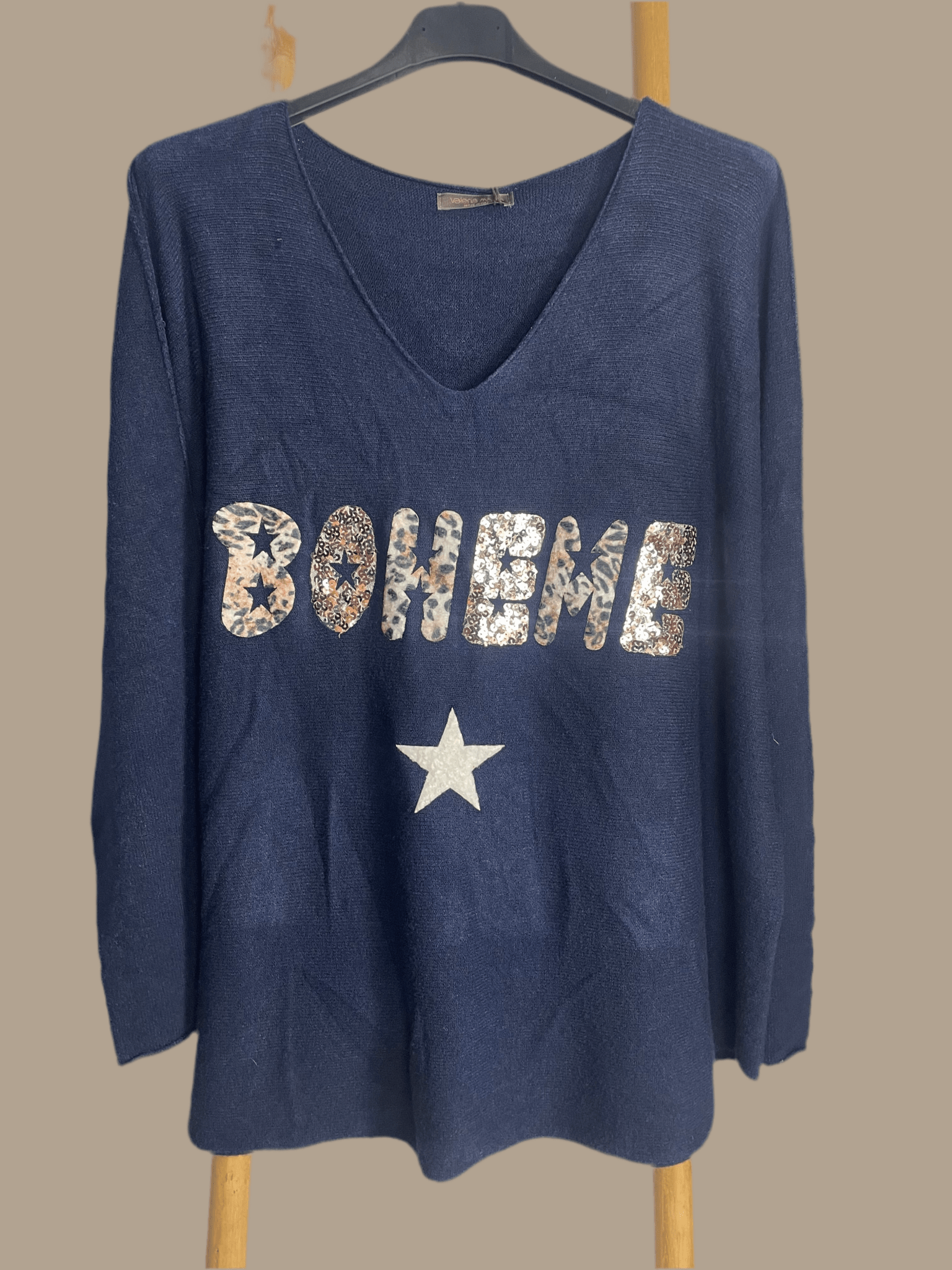 Pull “Bohème” Sequins – Confort & Éclat - Mam’s Ailes