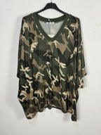 Pull Doria, kaki de face — photo du produit.