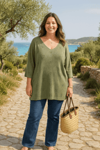 Pull Léger Cœur - Élégance Romantique - Mam’s Ailes