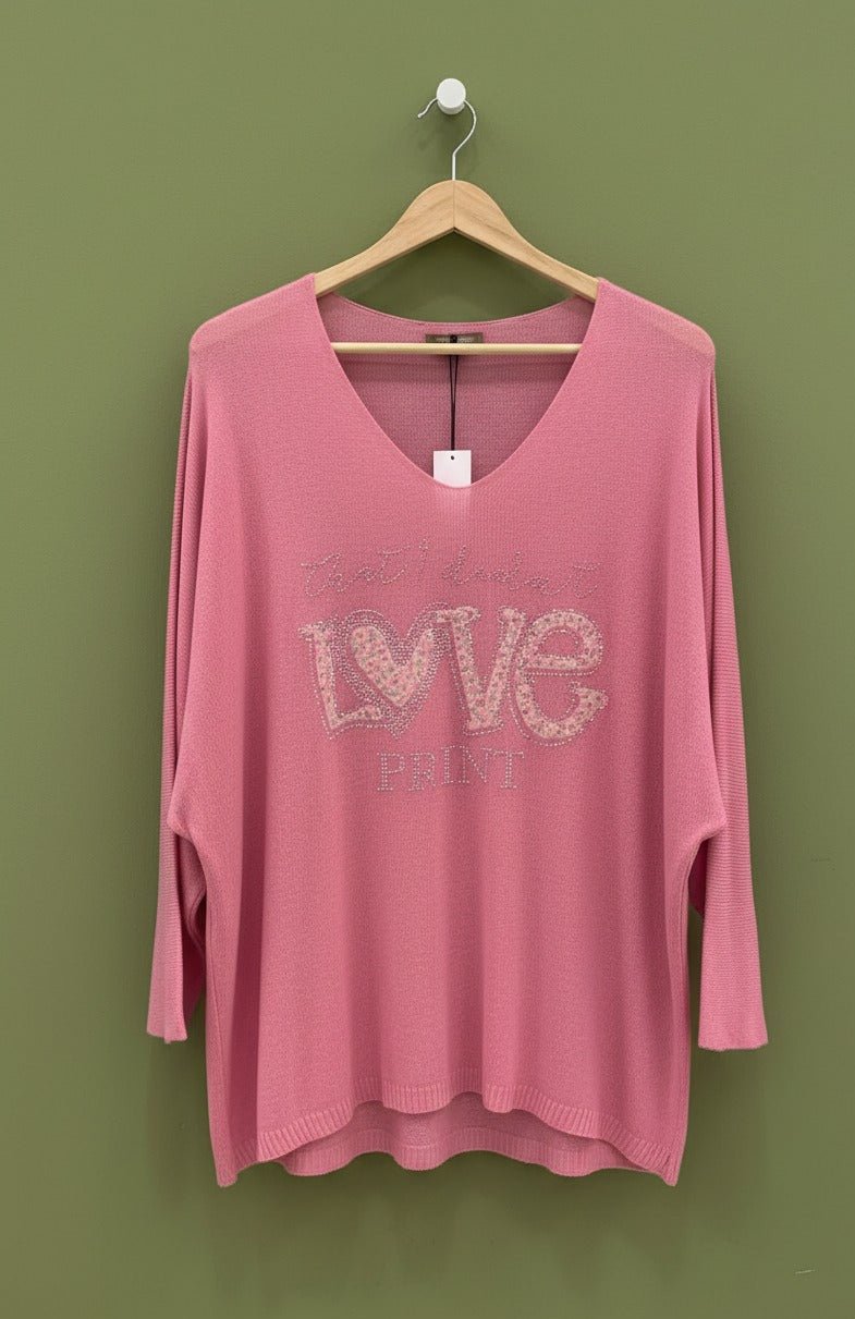 Pull LOVE Léger – Douceur & Bonne Vibration - Mam’s Ailes