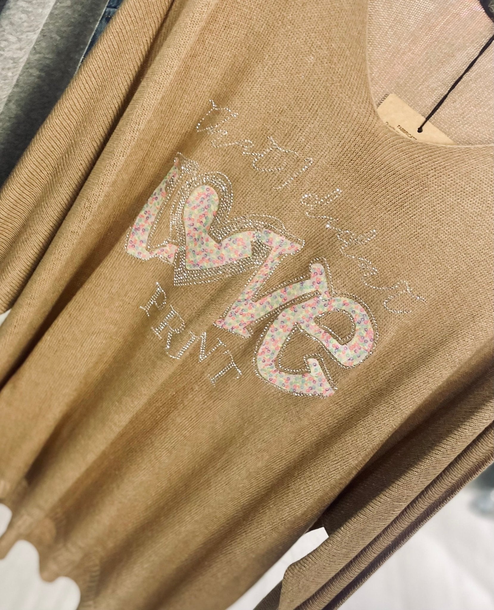 Pull LOVE Léger – Douceur & Bonne Vibration - Mam’s Ailes