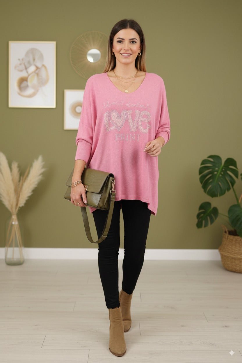 Pull LOVE Léger – Douceur & Bonne Vibration - Mam’s Ailes