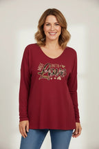 Pull grande taille femme message Made with Love