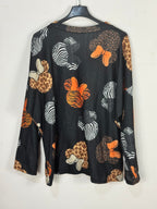 Pull Minnie, noir de dos — photo du produit.