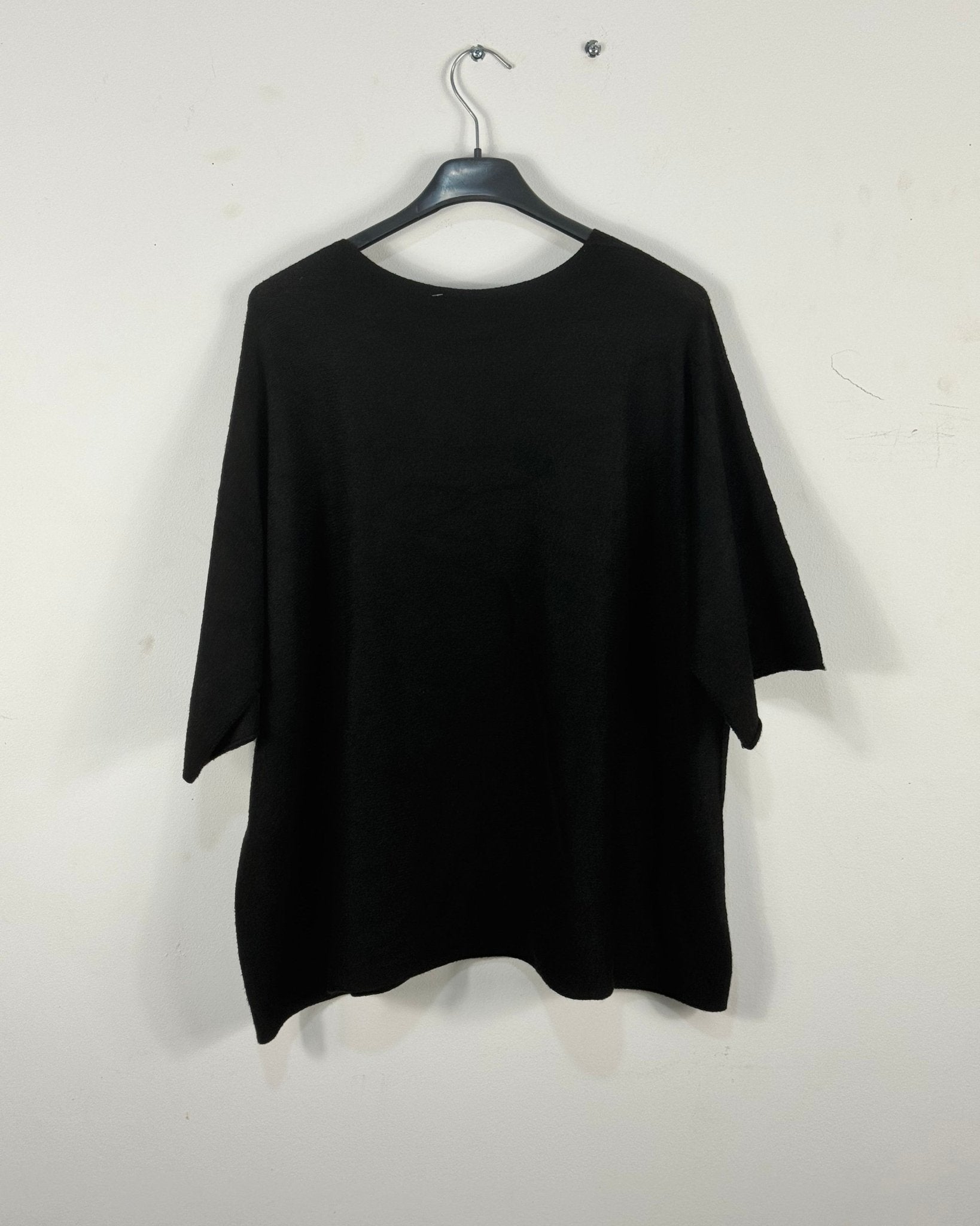 Pull Occhio en maille ample fabriqué en Italie, vue réelle 3