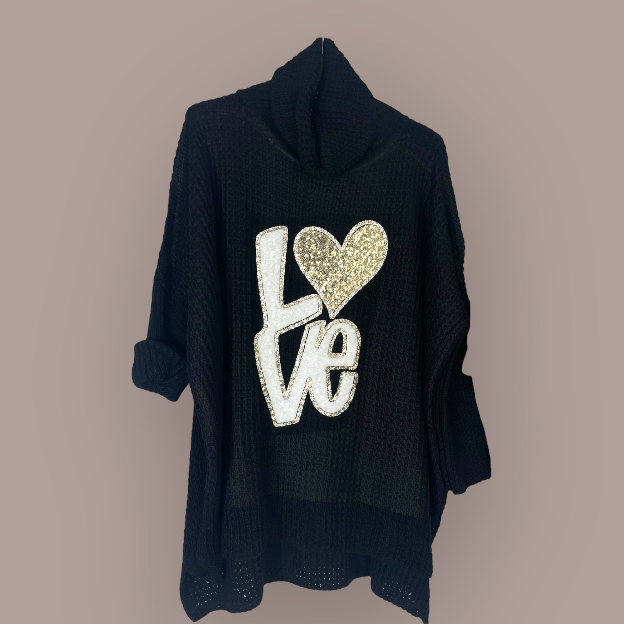 Pull oversize Love - Mam’s Ailes