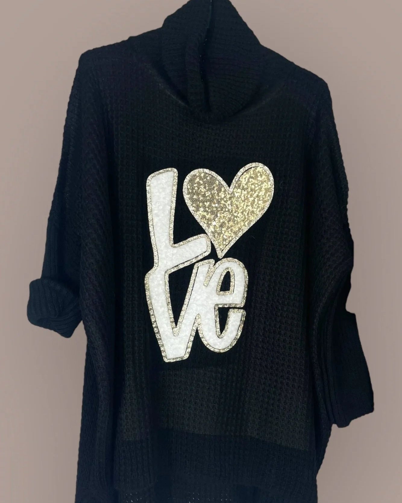 Pull oversize Love - Mam’s Ailes
