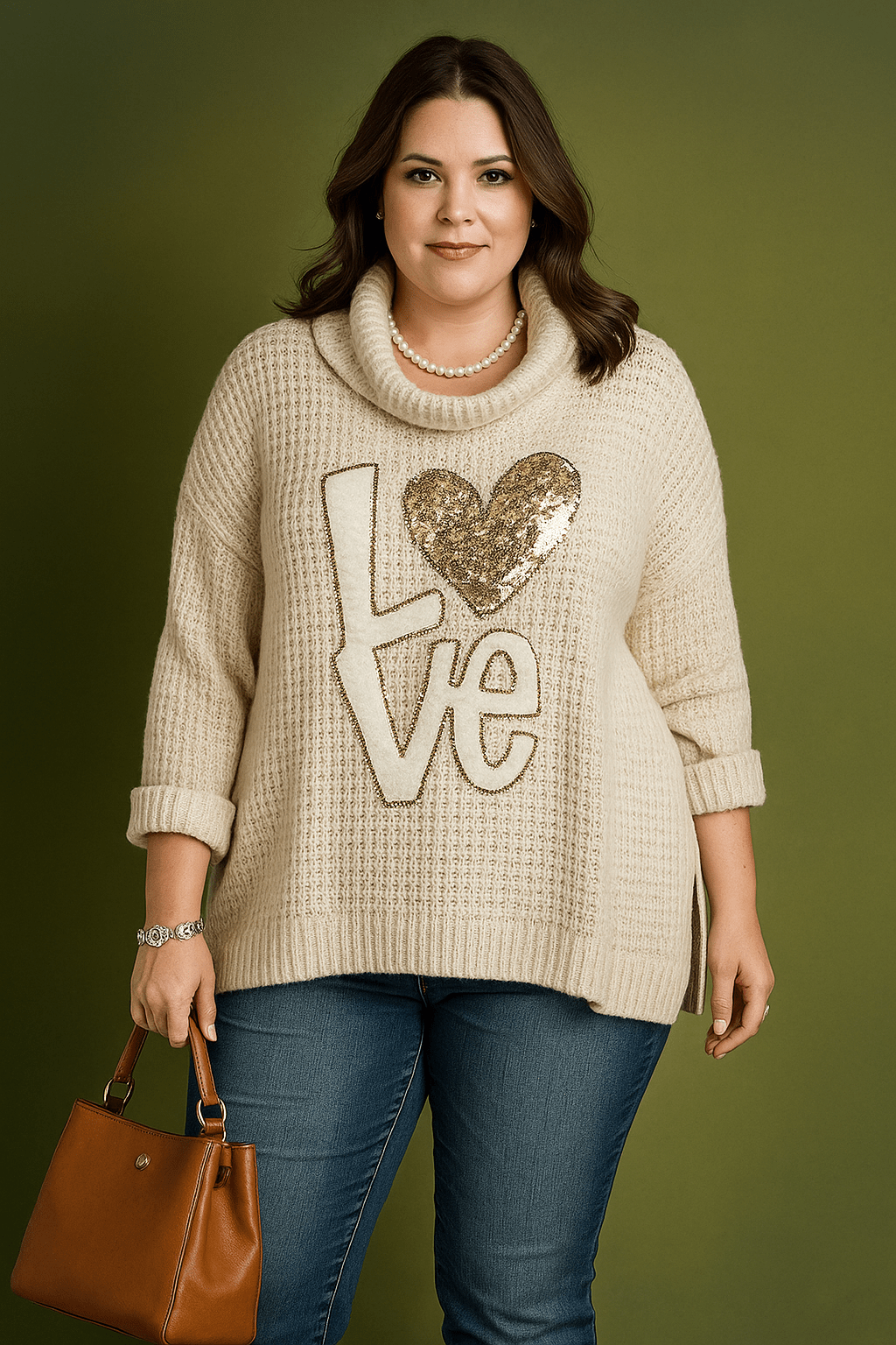 Pull oversize Love - Mam’s Ailes