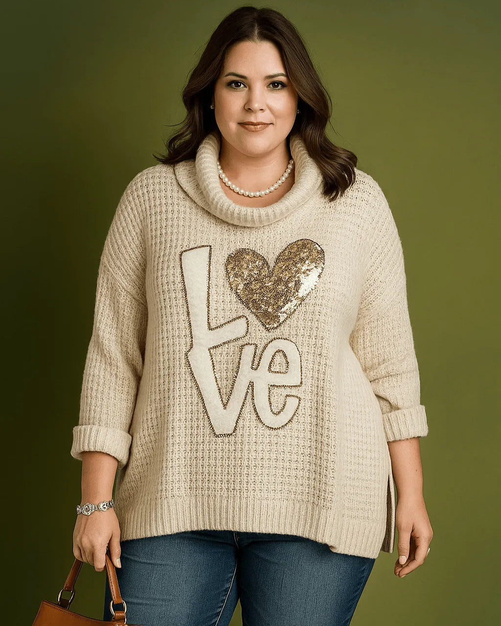 Pull oversize Love - Mam’s Ailes
