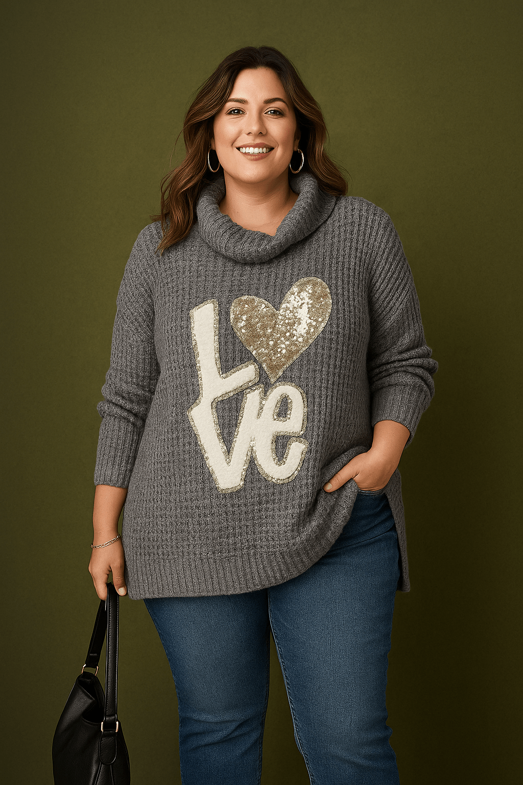 Pull oversize Love - Mam’s Ailes